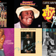 Rhino Records Black Music Classics Vinyl Releases clockwise from top left: Aretha Franklin’s Young Gifted and Black, Donny Hathaway’s A Donny Hathaway Collection, Curtis Mayfield’s Super Fly, Sheila E.’s The Glamorous Life, George Benson’s Breezin’ and Lil Kim’s The Notorious K.I.M.